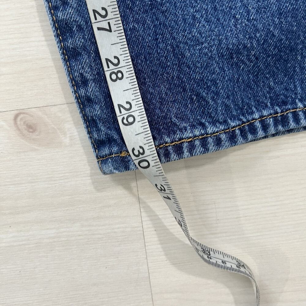 Levi's Straight Leg Jeans in Dark Blue Denim - Picture 6 of 9